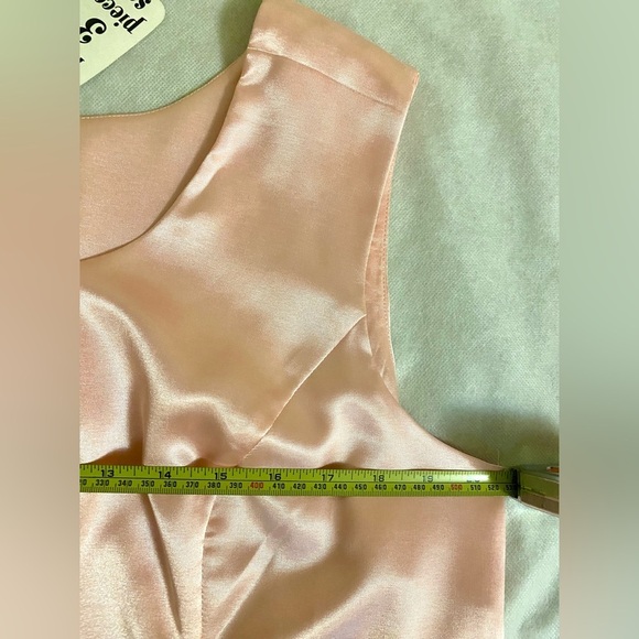 Elegant Black and Pink Women's Pantsuit (3 pieces. Size 18) - Picture 10 of 13